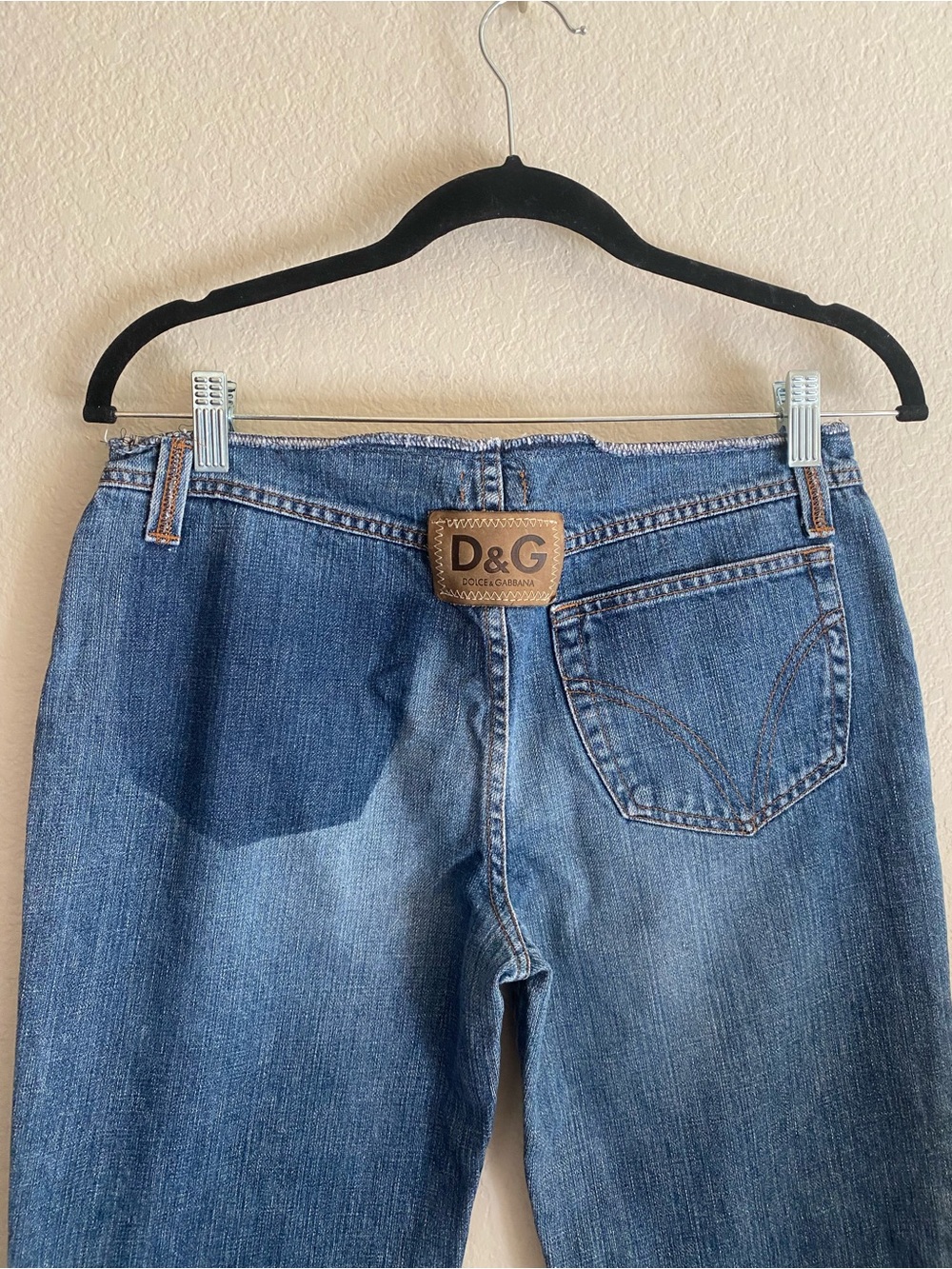 Dolce & Gabbana Denim Jeans with D&G Patch